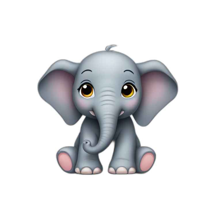 cute-chubby-elephant | AI Emoji Generator