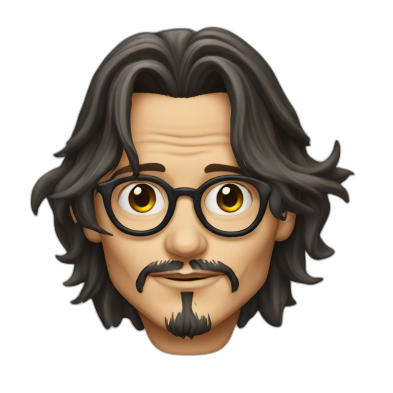 Johnny Depp | AI Emoji Generator