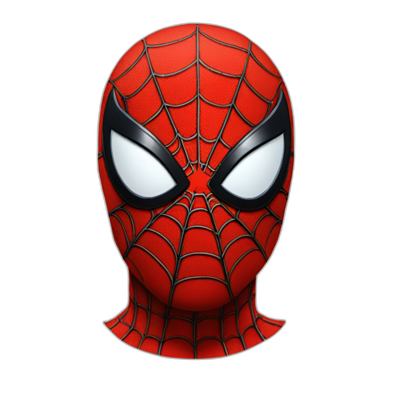 Spiderman face | AI Emoji Generator