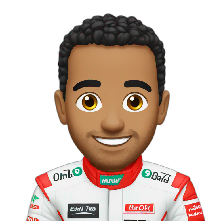 Lewis Hamilton | AI Emoji Generator