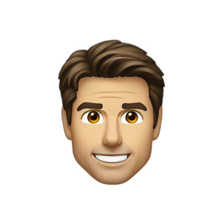 Tom Cruise | AI Emoji Generator