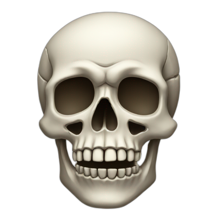 metal hand skull | AI Emoji Generator