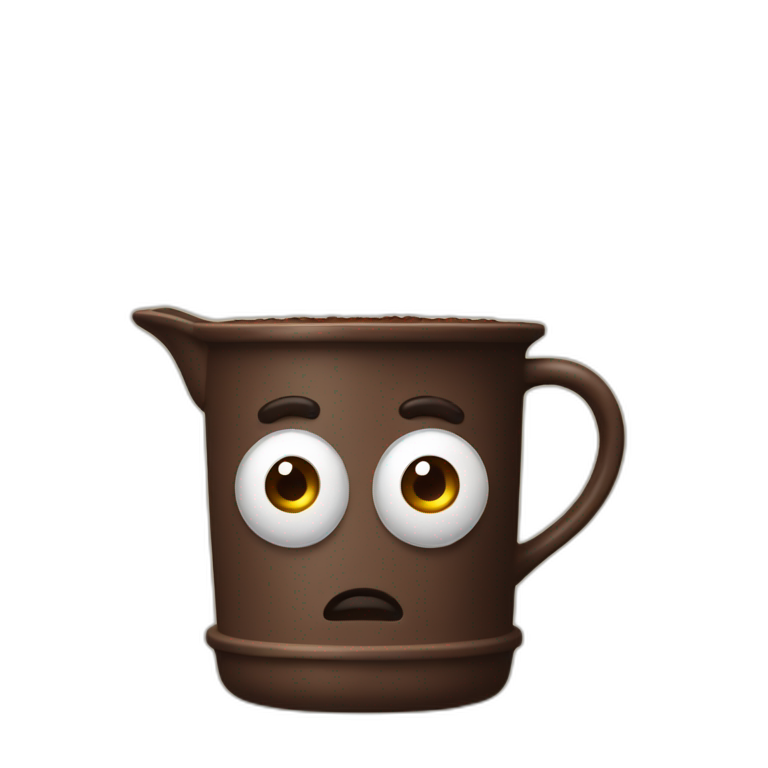 metal moka coffee pot | AI Emoji Generator