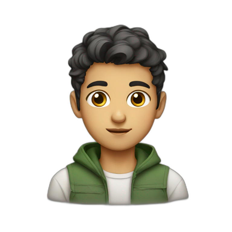 The Rock raising eyebrow | AI Emoji Generator