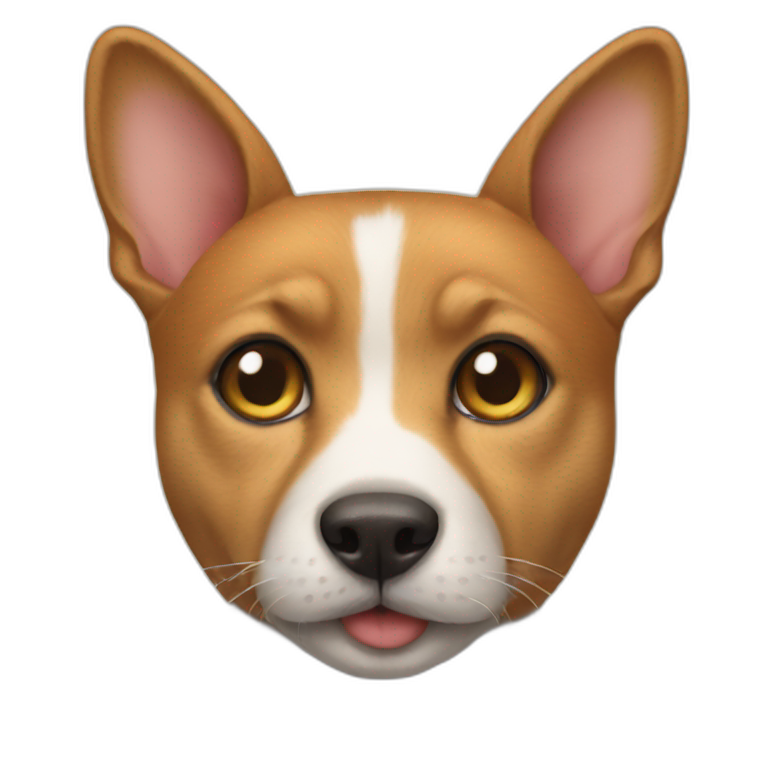 Cat chases dog | AI Emoji Generator