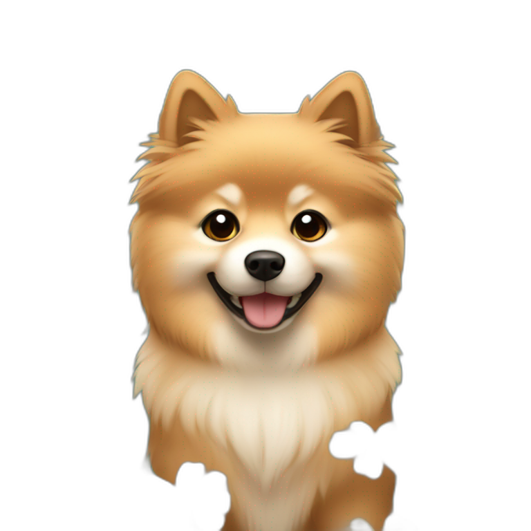 Spitz cute | AI Emoji Generator