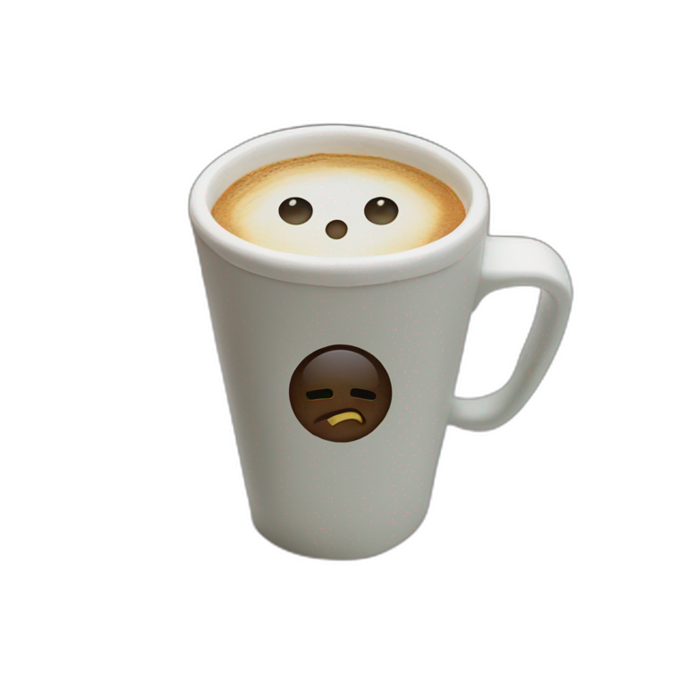 Stuffed animal coffee cup | AI Emoji Generator