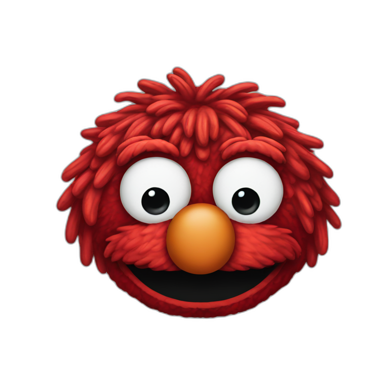 elmo salute | AI Emoji Generator