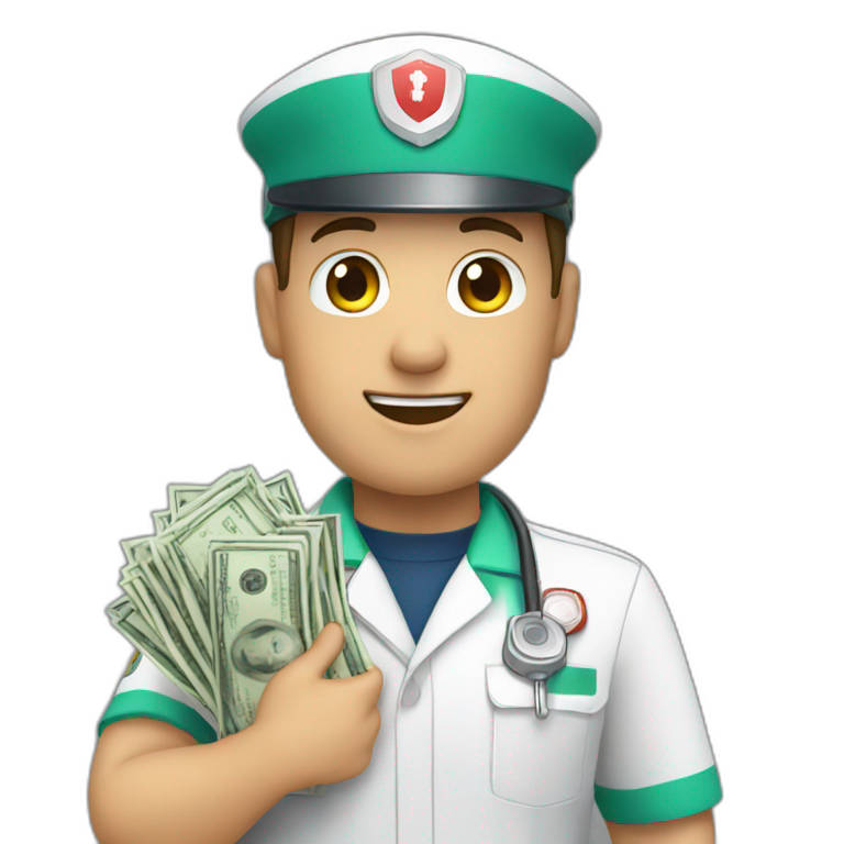 Paramedic female | AI Emoji Generator