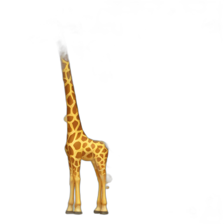 cute cat giraffe | AI Emoji Generator