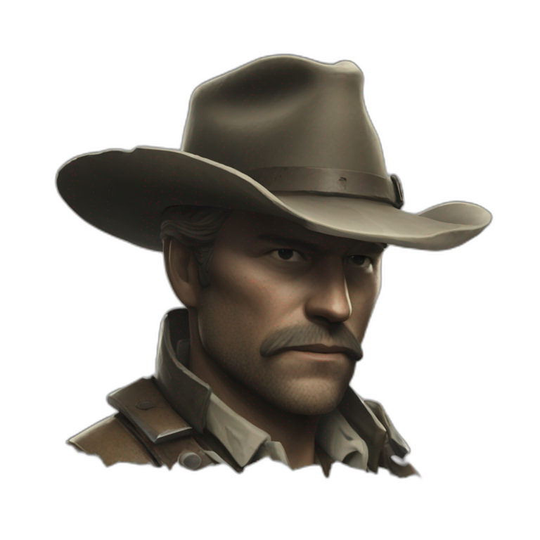 Hunt Showdown the phantom | AI Emoji Generator