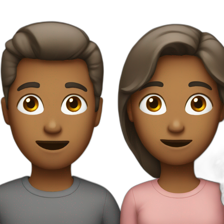 two white business women talking | AI Emoji Generator