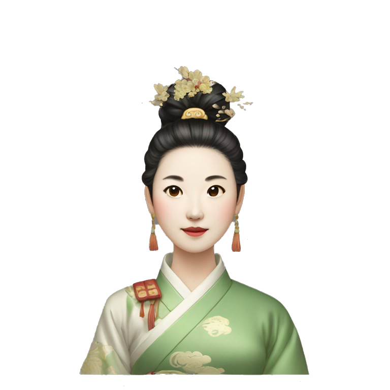 武则天,中国第一个女皇帝,霸气,唐代,古装, | AI Emoji Generator