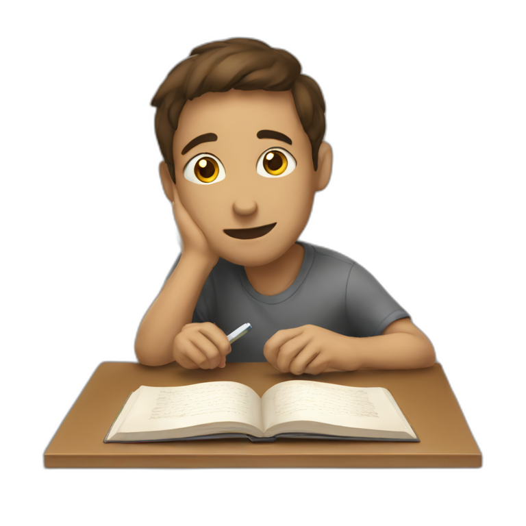 studying | AI Emoji Generator