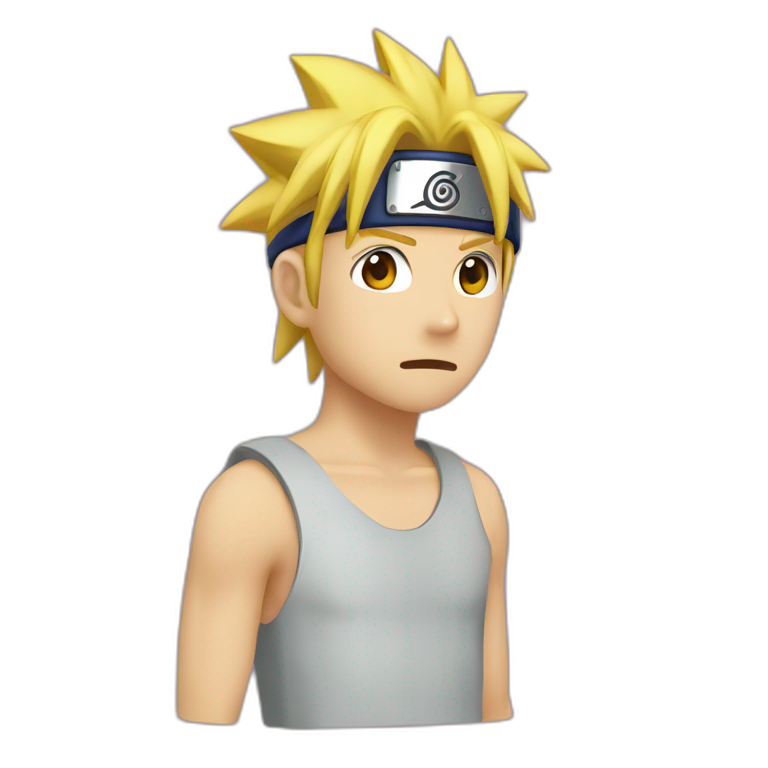 Naruto mix goku | AI Emoji Generator