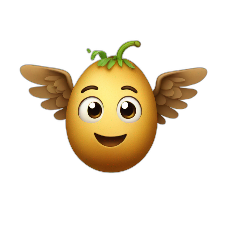 flying potatoe | AI Emoji Generator