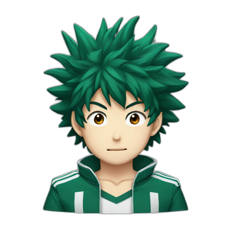 Izuku midoria | AI Emoji Generator