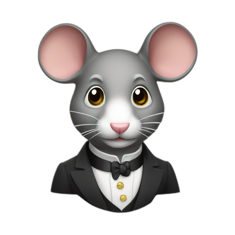 a rat with a lighter | AI Emoji Generator