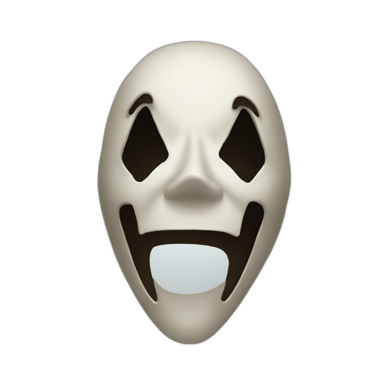 Scream mask | AI Emoji Generator