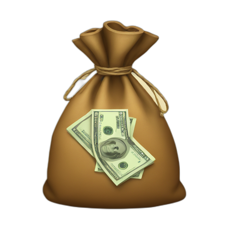 Money Bag Ai Emoji Generator