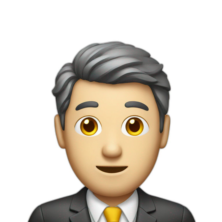 Tax increase glasses president | AI Emoji Generator