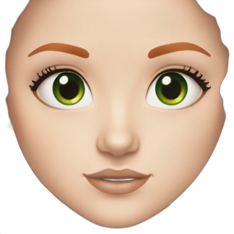 Red Hair Green Eyes Ai Emoji Generator