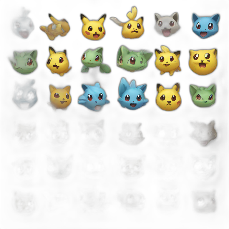 Pikachu Pokémon Ai Emoji Generator