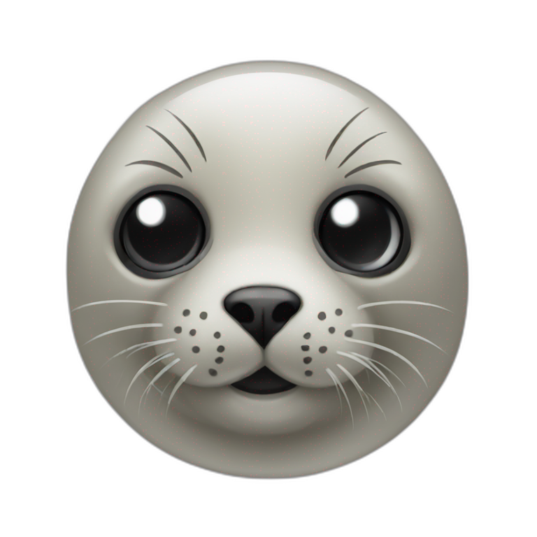 Funky seal | AI Emoji Generator