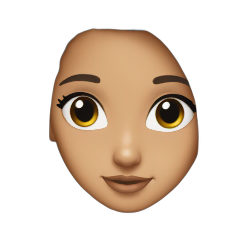 Ariana grande with airpod max vibing at the music | AI Emoji Generator