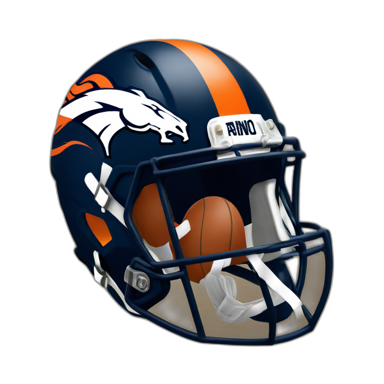 denver broncos astronaut helmet | AI Emoji Generator