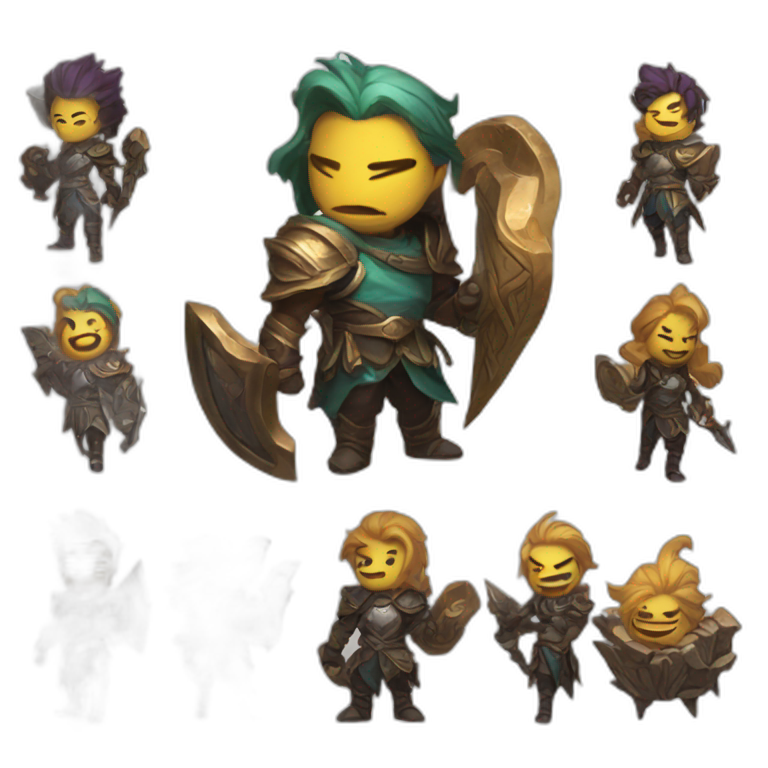 séraphine from league of legends | AI Emoji Generator