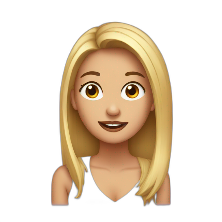 Phoebe buffay | AI Emoji Generator