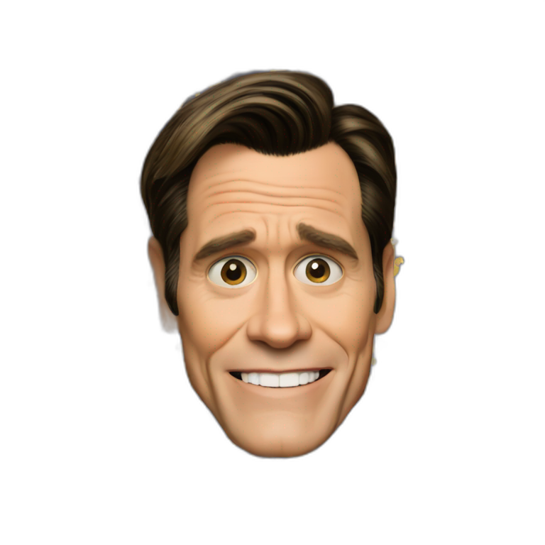 jim carrey inside television | AI Emoji Generator