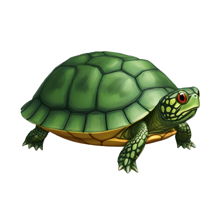 Red-Eared Slider turtle terrapin | AI Emoji Generator