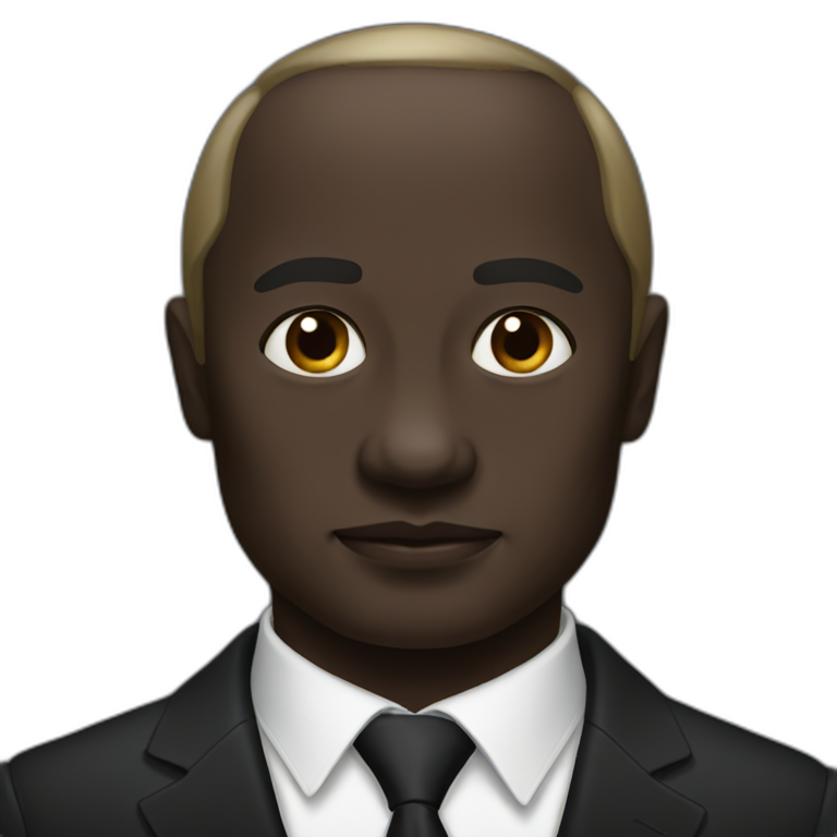 black putin | AI Emoji Generator