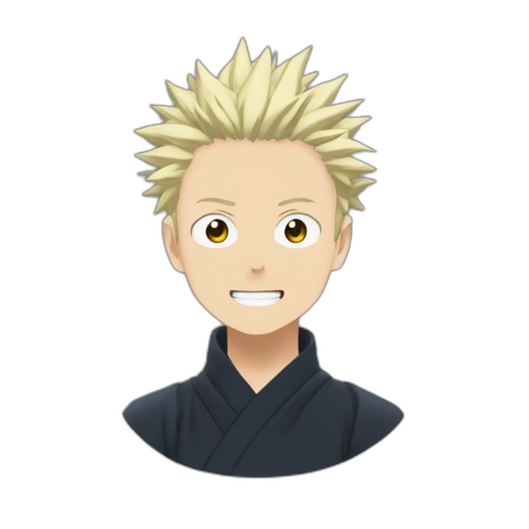 Jujutsu kaisen gojo hand sign | AI Emoji Generator