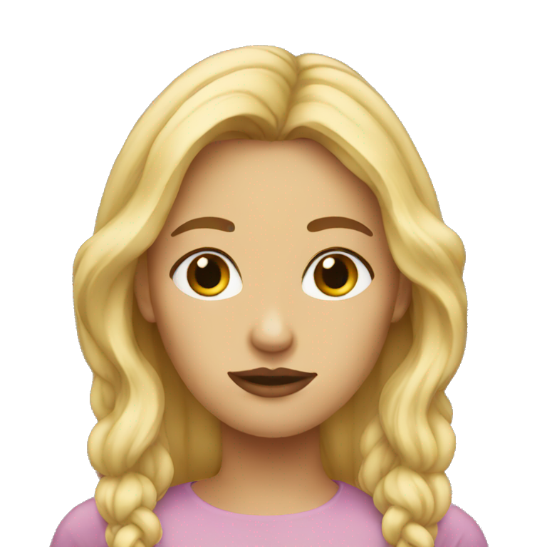 Stefania Ferrario blonde hair | AI Emoji Generator