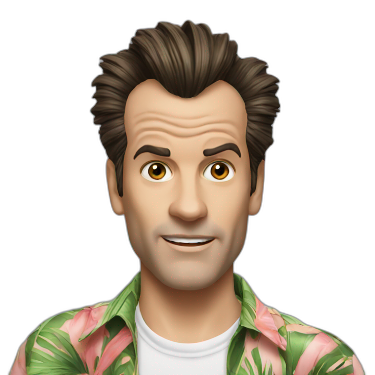 Ace, Ventura | AI Emoji Generator