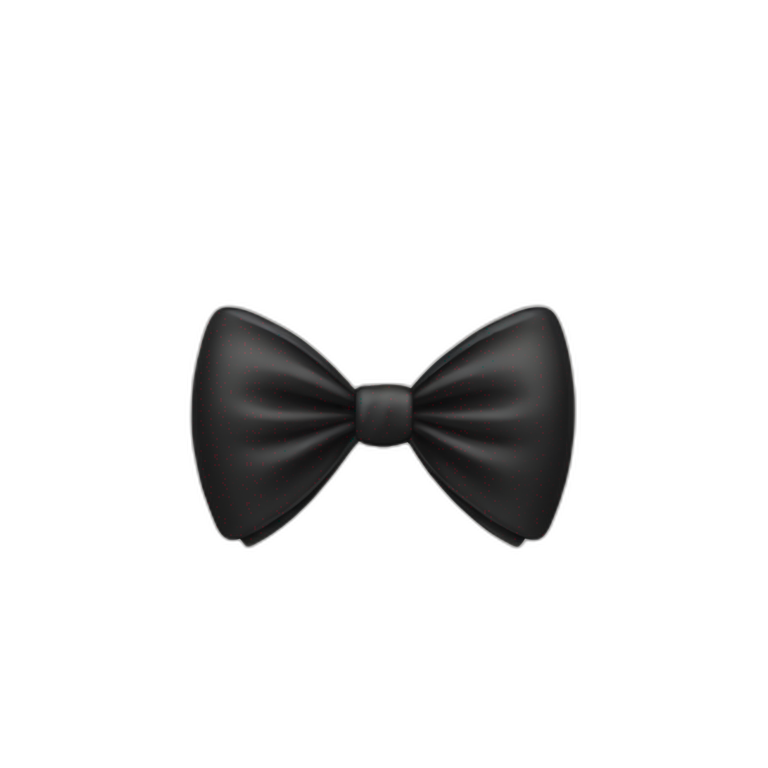 black bow | AI Emoji Generator