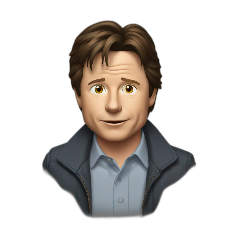 michael J fox | AI Emoji Generator