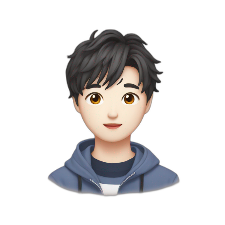 Hang hyunjin | AI Emoji Generator