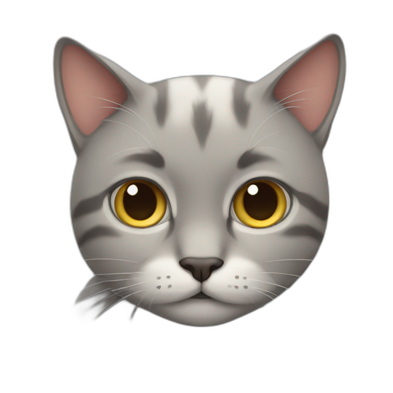 shy cat emoji | AI Emoji Generator