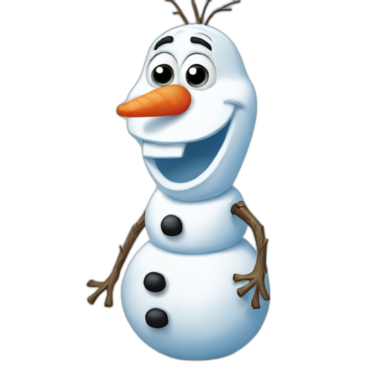 olaf sad | AI Emoji Generator