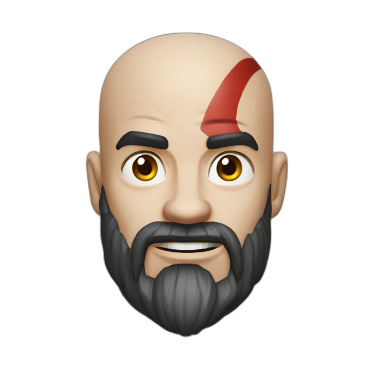 Kratos god of war vol | AI Emoji Generator