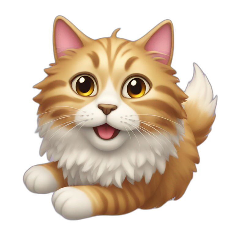 Fluffy Cat Ai Emoji Generator 2951