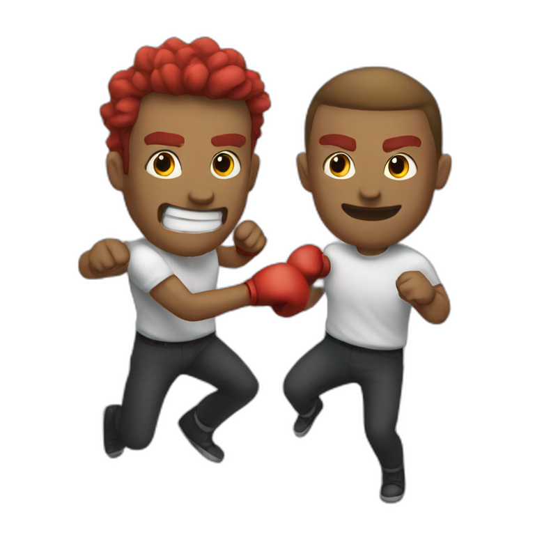 circle fingers punch game | AI Emoji Generator