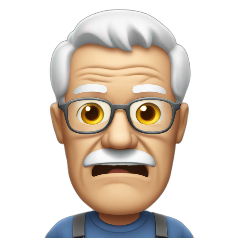 grandpa and grandma and child | AI Emoji Generator