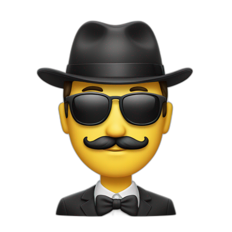 datos curiosos con un señor diciendolo | AI Emoji Generator