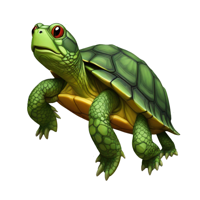 Diamondback terrapin turtle | AI Emoji Generator