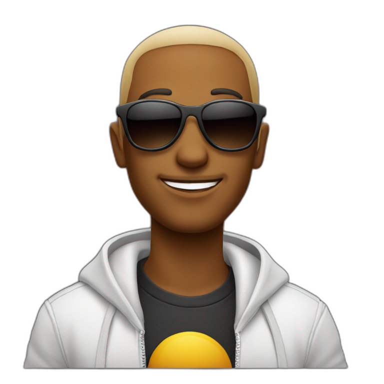 Cool Guy Wearing Sun Glasses Ai Emoji Generator 1704